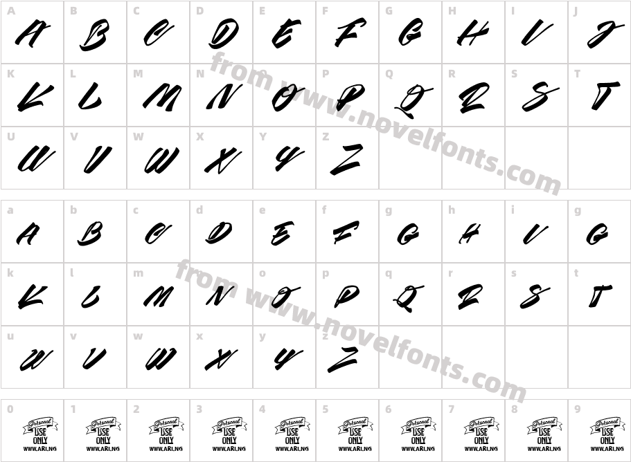 Race Fever Brush PERSONALCharacter Map