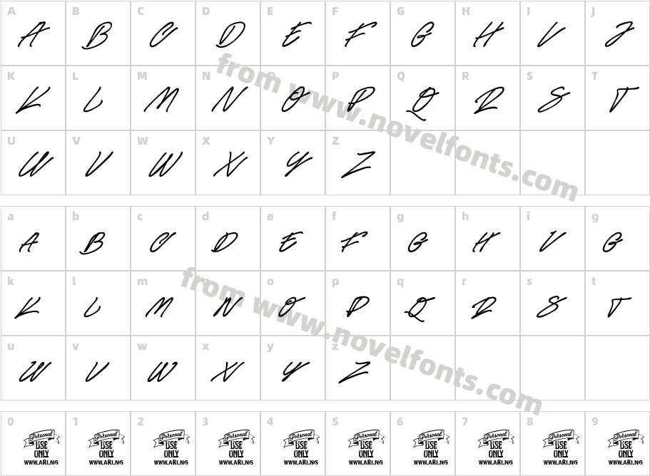 Race Fever Pen PERSONALCharacter Map