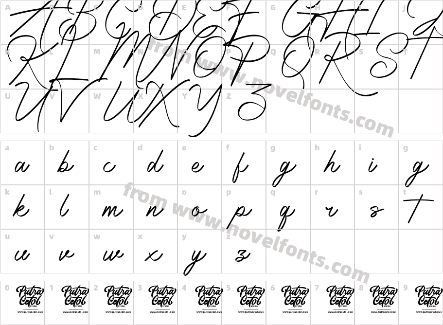 RadiantlySignatureRegularCharacter Map