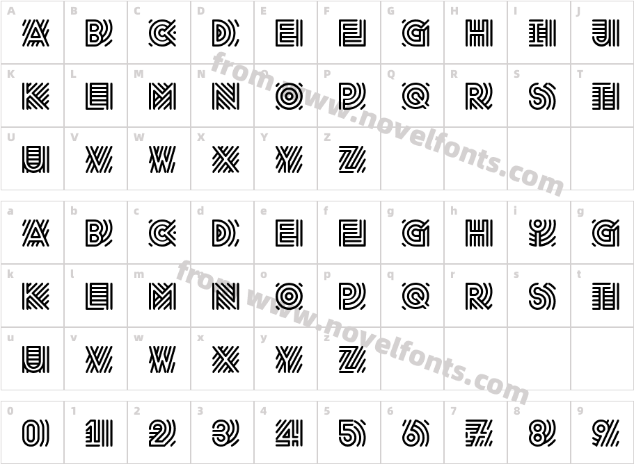 RadioCharacter Map