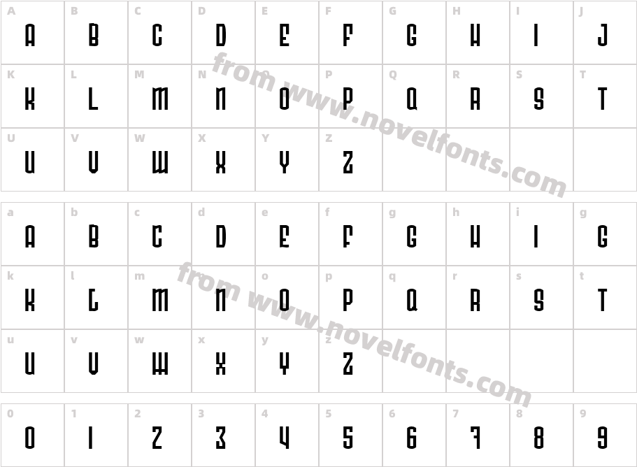 Radonator  NormalCharacter Map