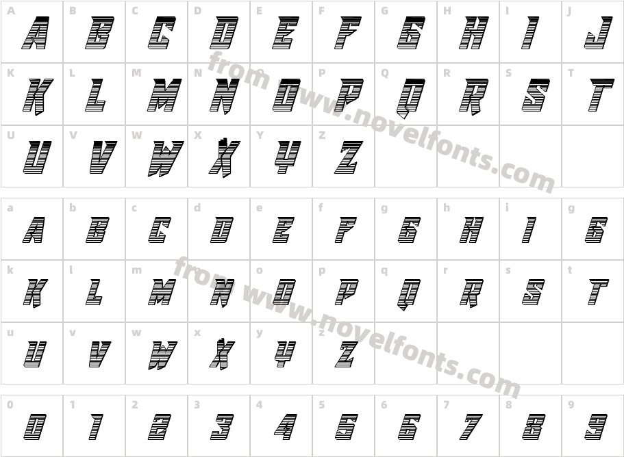 Raider Crusader ChromeCharacter Map