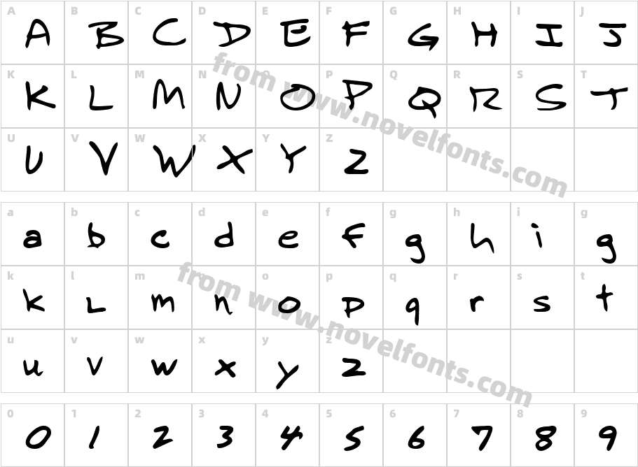 RalphsHand-PlainCharacter Map