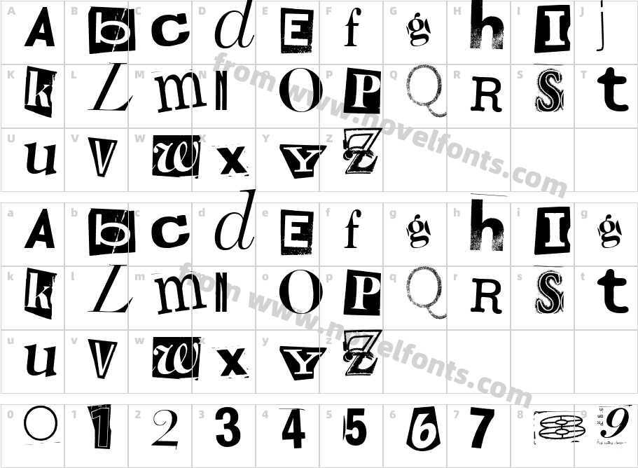 Random HouseCharacter Map