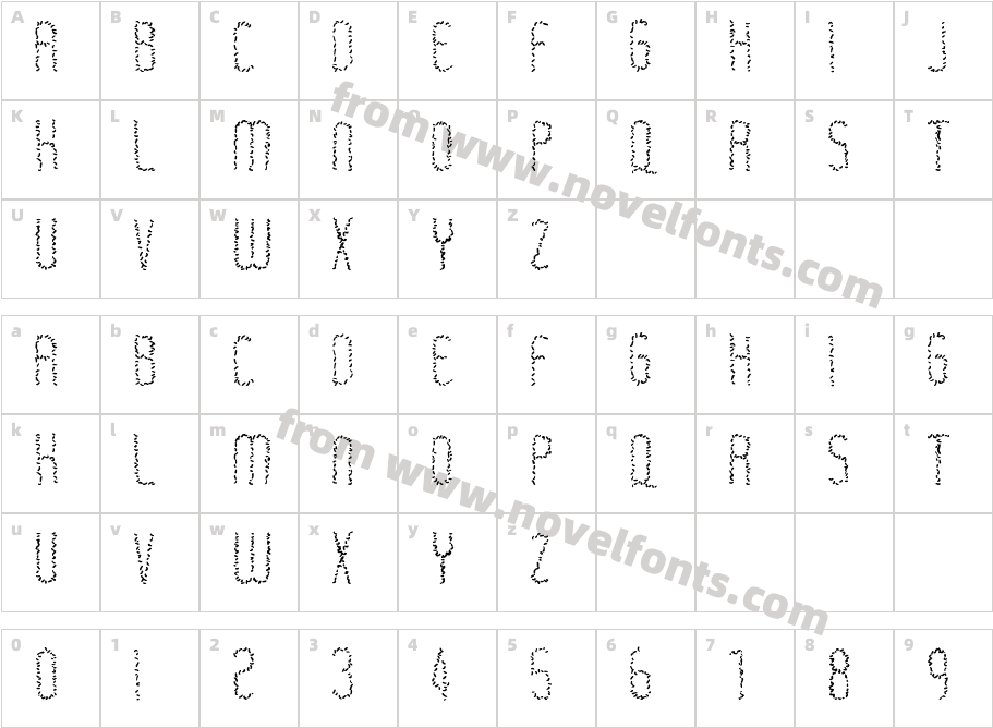 RastaerizeCharacter Map