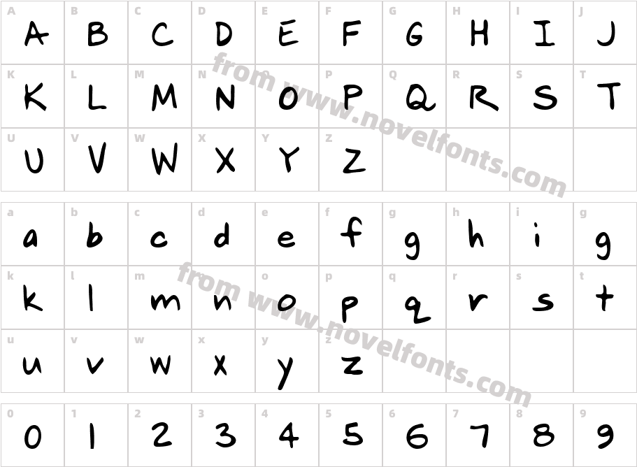 RaysHand-PlainCharacter Map