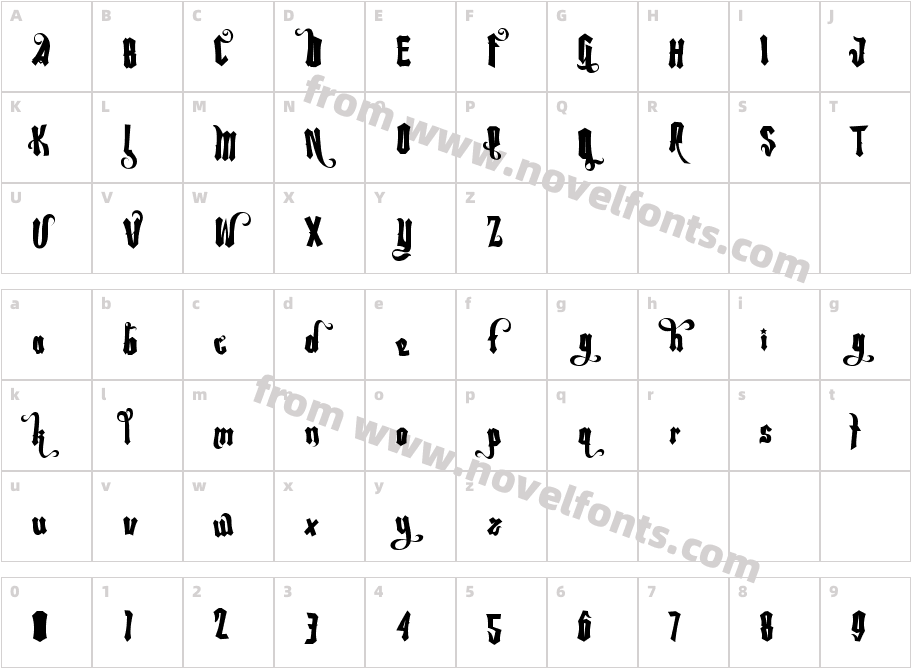 RebelPixyBouncy-FreeCharacter Map