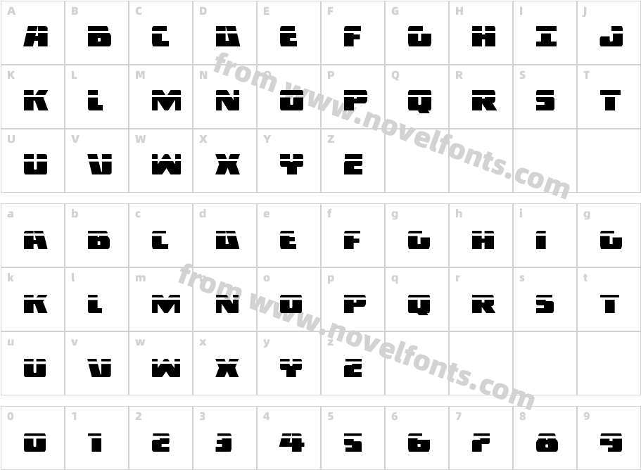 Dark Alliance LaserCharacter Map