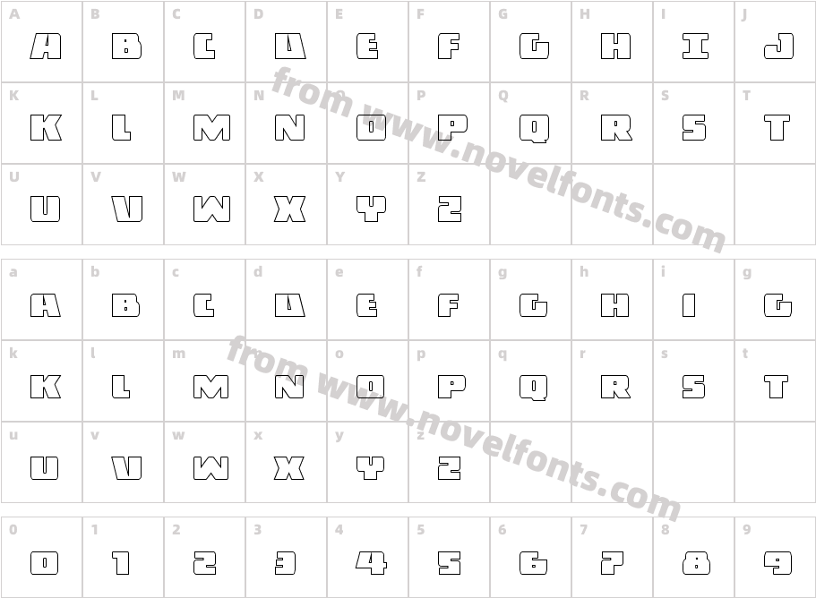 Dark Alliance OutlineCharacter Map