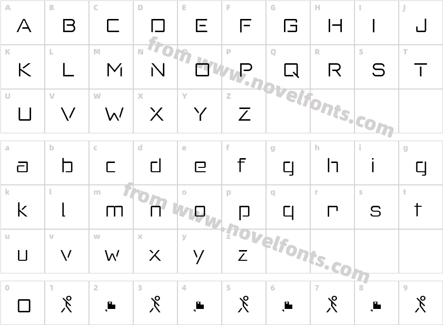 Red Thinker LightCharacter Map