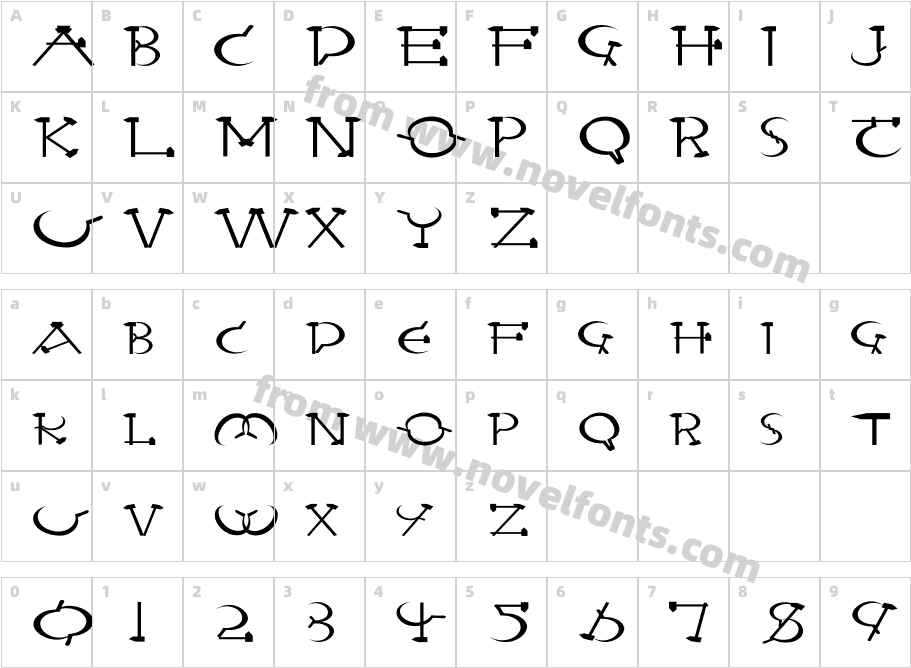 RedLetter ExCharacter Map