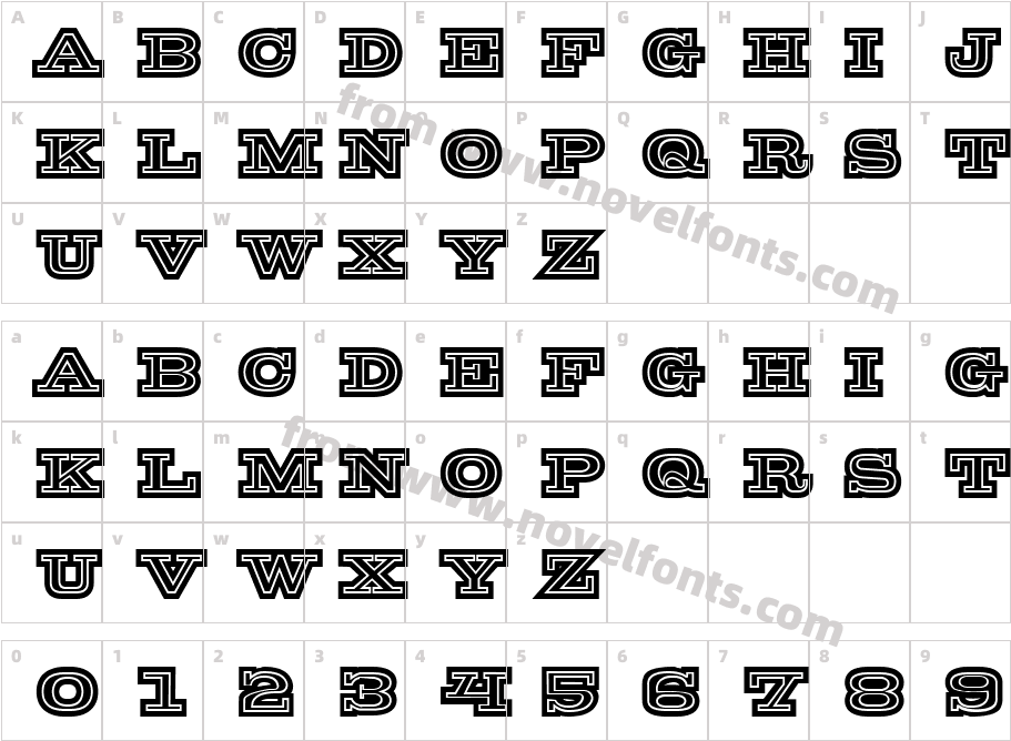 Redneck HeavyCharacter Map