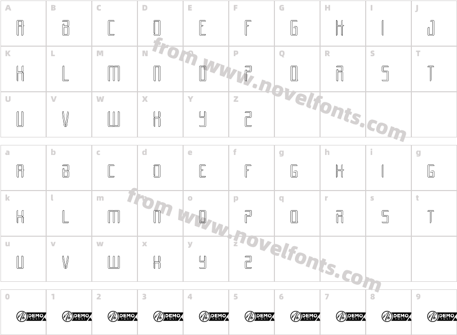 Referee Demo OutlineCharacter Map