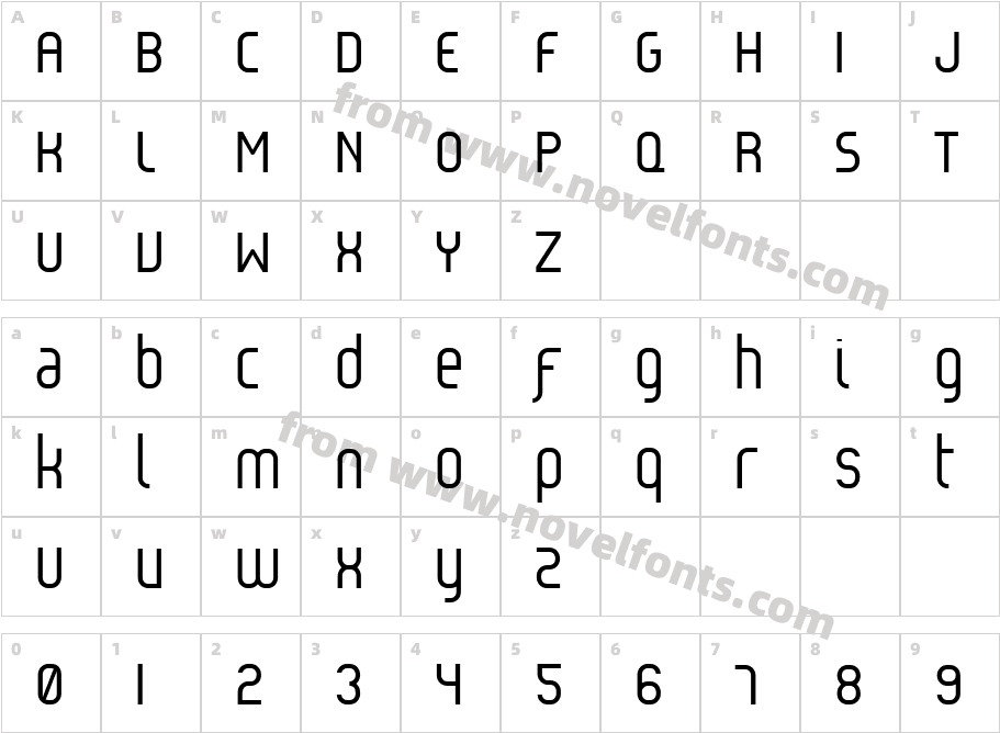 ReflexCharacter Map