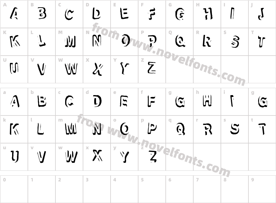 RefrigerationCharacter Map