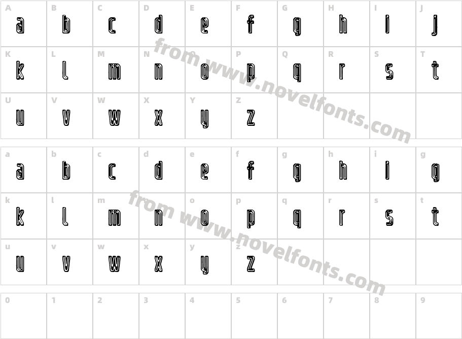 Refrigerator ChromeCharacter Map