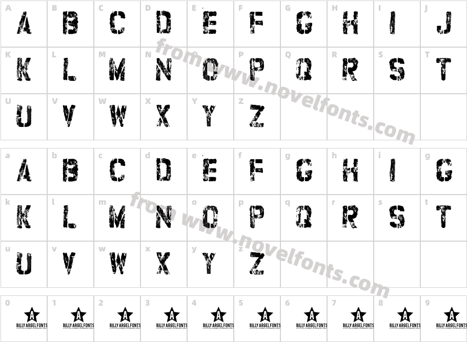 RefurbishedCharacter Map