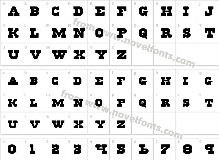 Regulators ExpandedCharacter Map