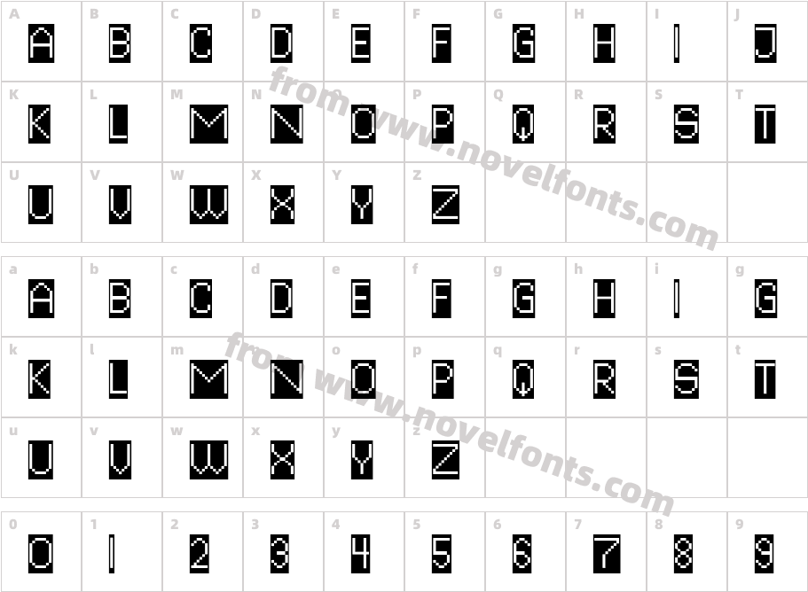 Relinquish RegularCharacter Map