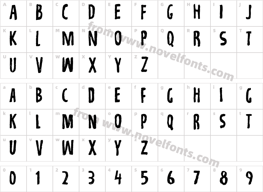 RepetitionDEMOCharacter Map