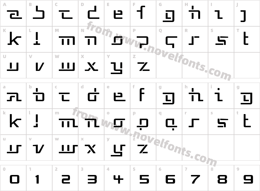 Republika VCharacter Map