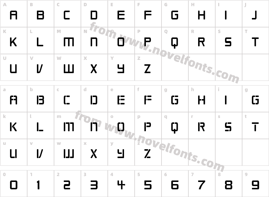 Republikaps CndCharacter Map