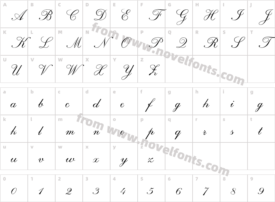 RespighiOpti-ScriptCharacter Map