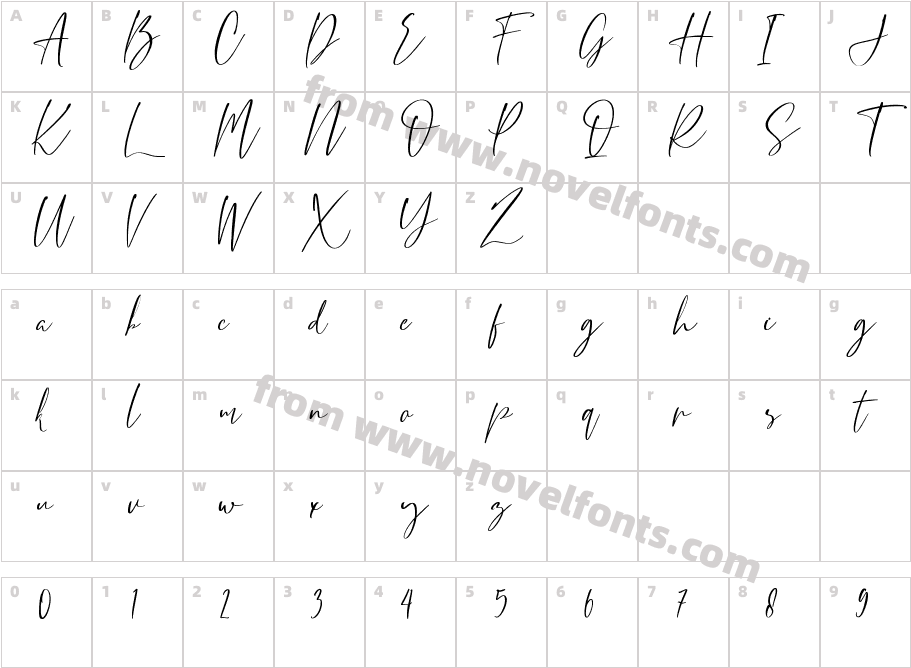 RestoeBumiRegularCharacter Map