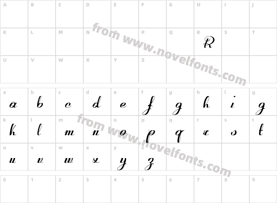 Retroactive_demo-versionCharacter Map