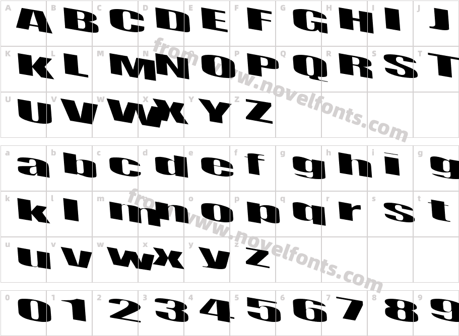 Retsyn DilatedCharacter Map