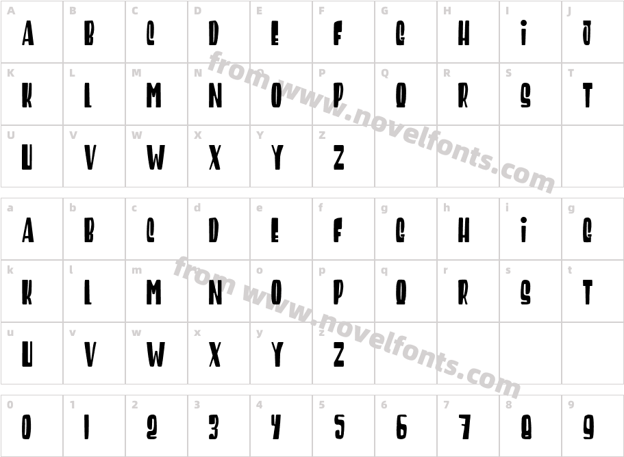 Return of the GunfighterCharacter Map