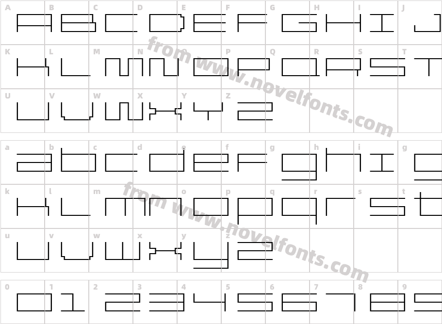 Reversion ThinCharacter Map