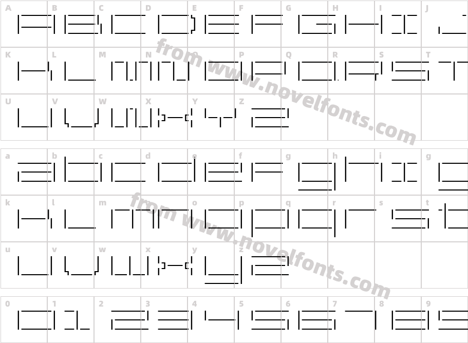 ReversionBroken ThinCharacter Map