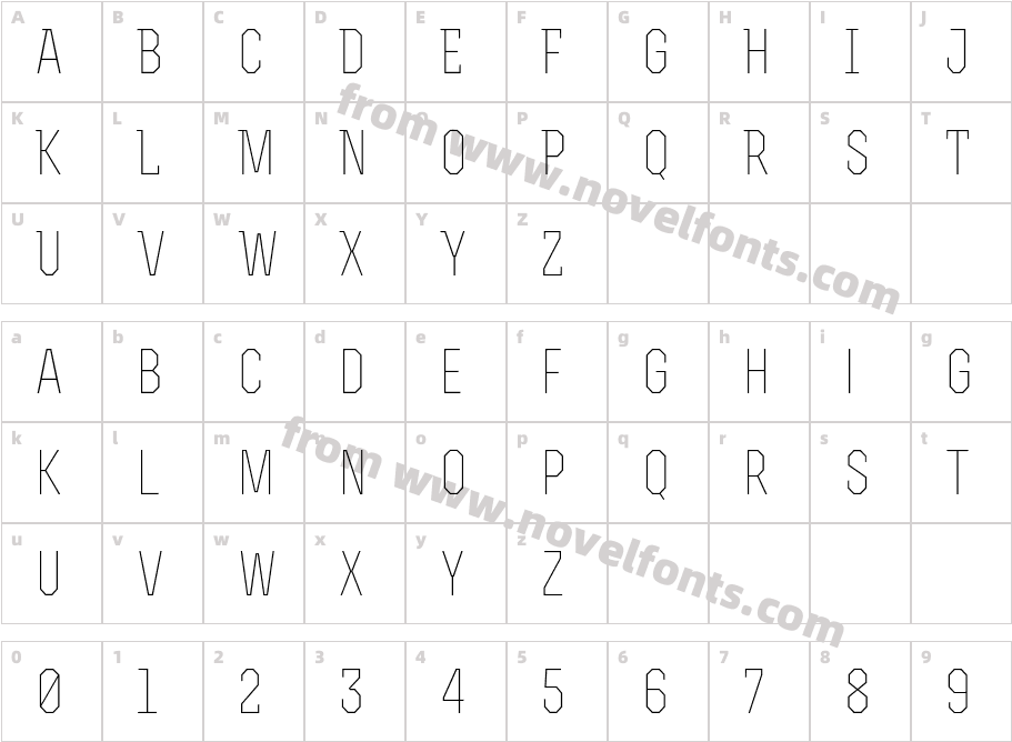 RexLightCharacter Map