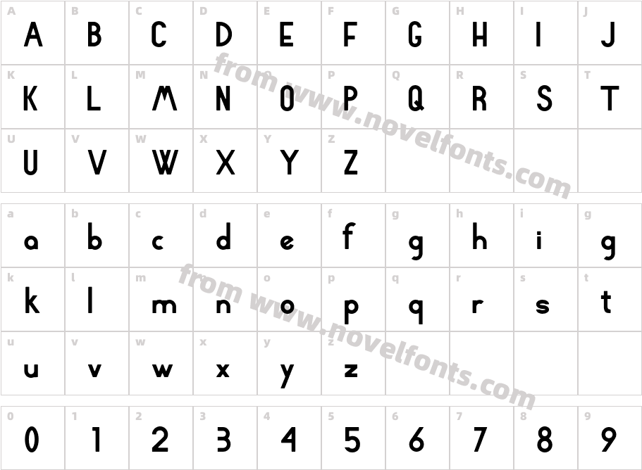 RhyderCharacter Map