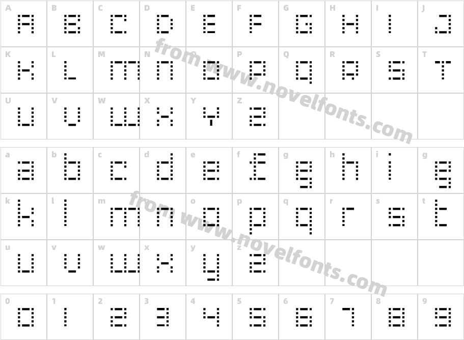 RiblahLightCharacter Map