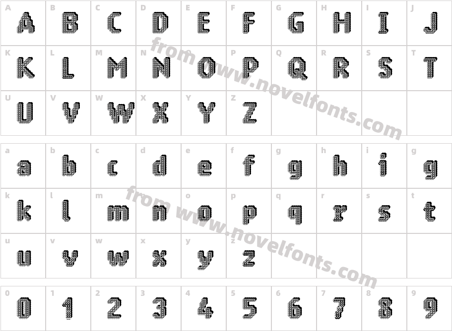 Ring Matrix 3DCharacter Map