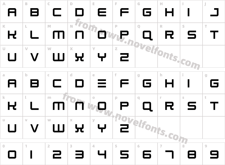 Robot DreamerCharacter Map