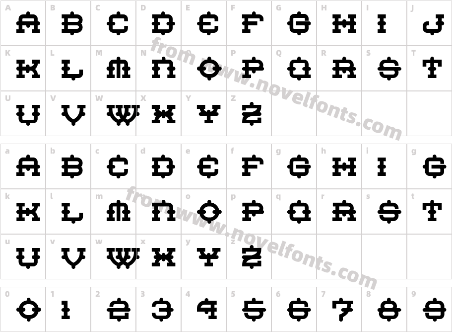 Robot Monster NFCharacter Map