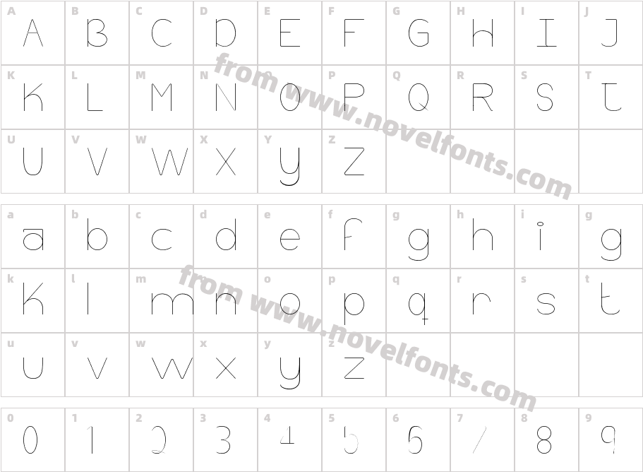 Abu.10Character Map