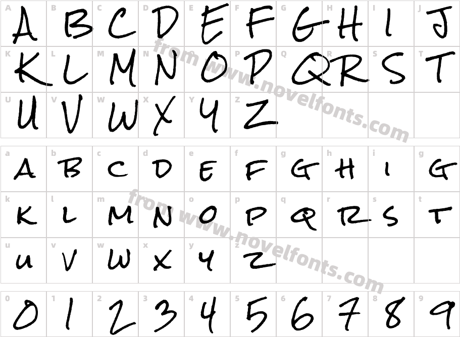 Rock SaltCharacter Map