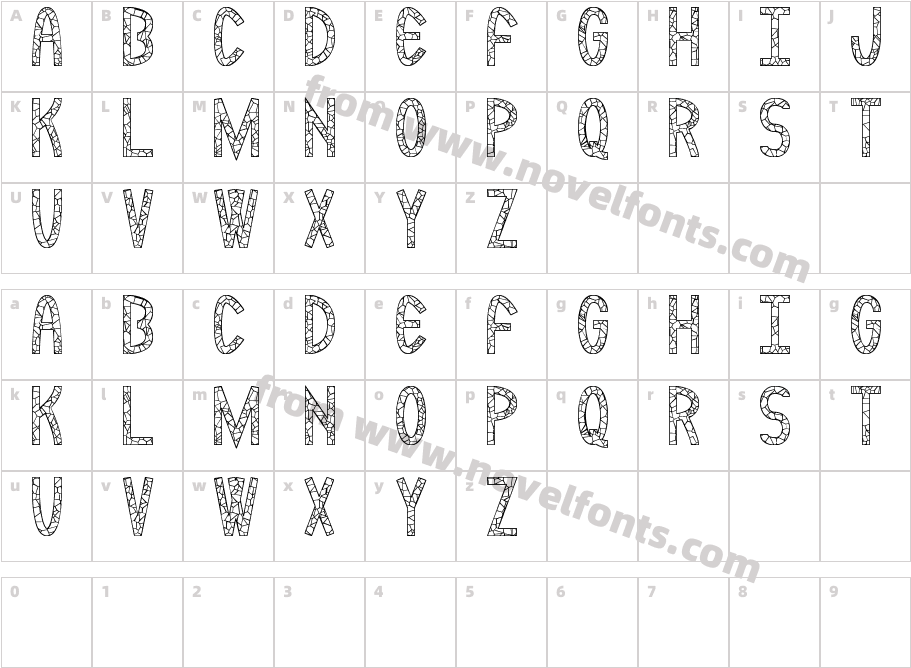 Rockmia StCharacter Map