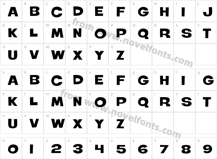 Roller World BTN WideCharacter Map