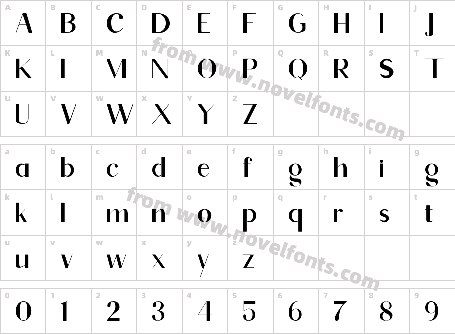 RomarioCharacter Map