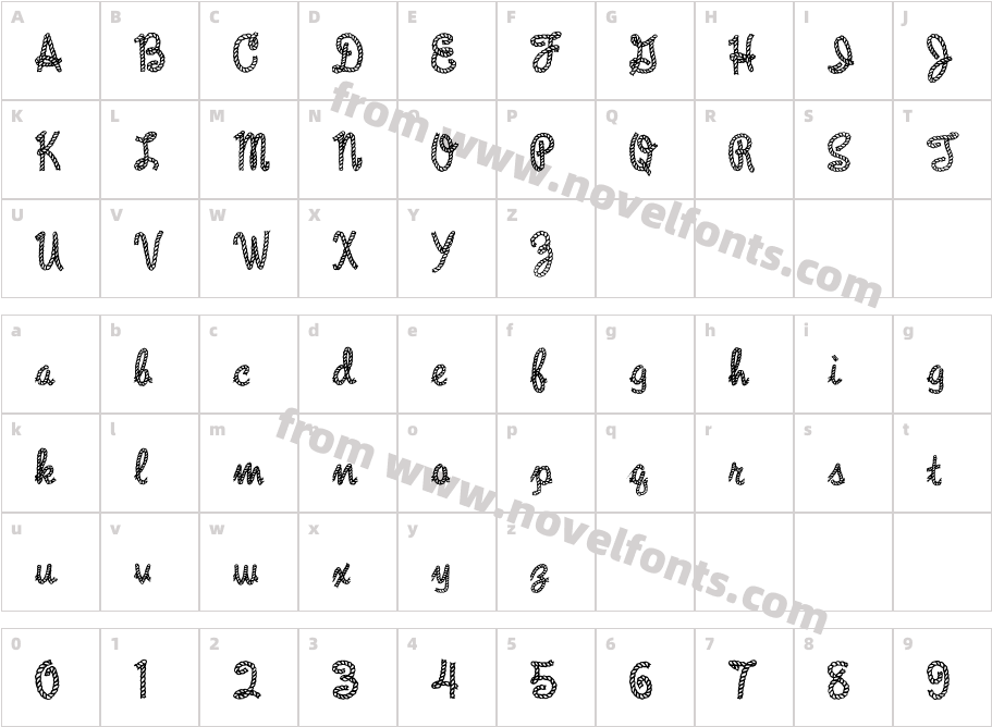 Rope MFCharacter Map