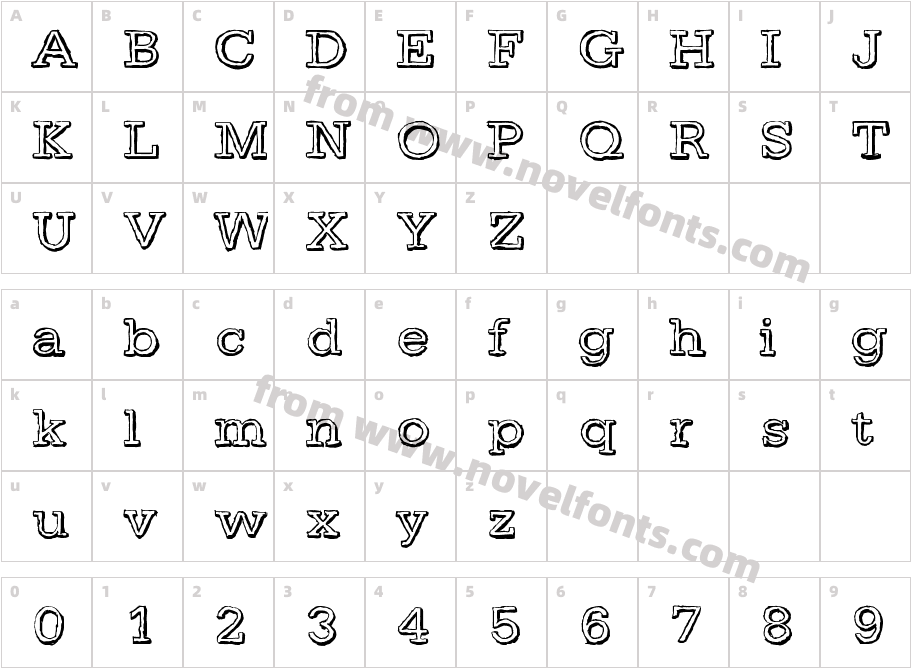 DayLightCharacter Map