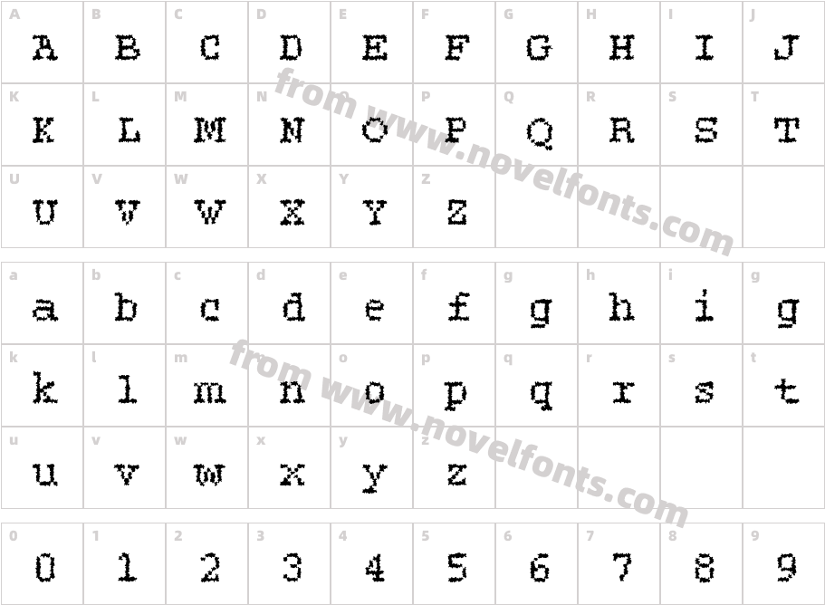 Roughie-LightCharacter Map