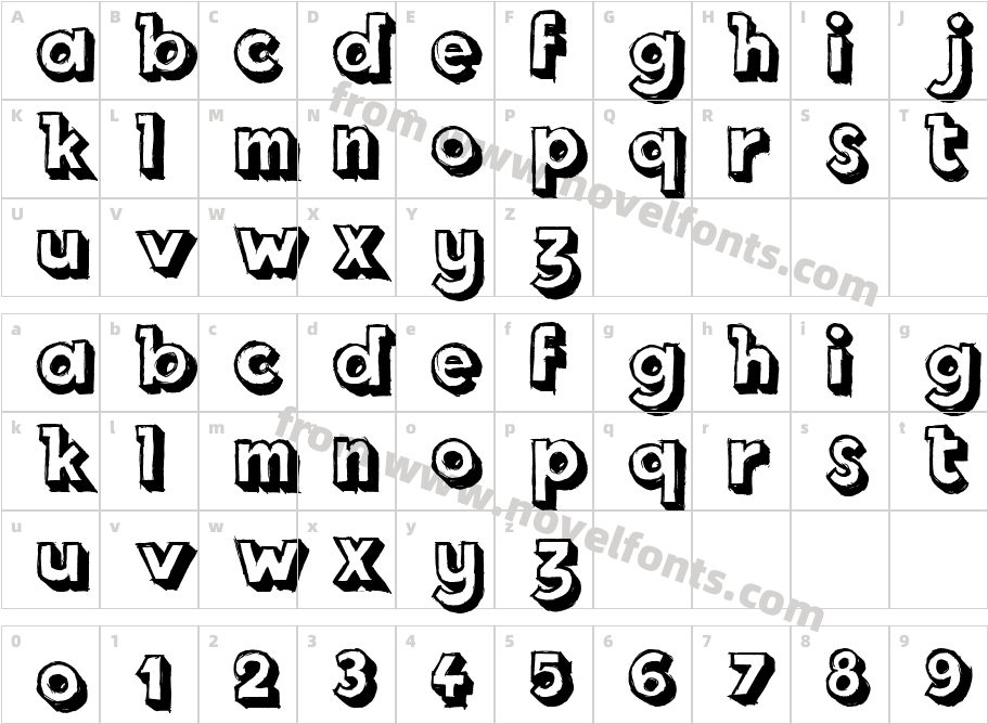 Royal Delight ShadCharacter Map