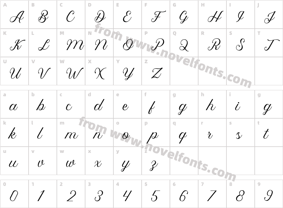 RoyaliteScriptCharacter Map