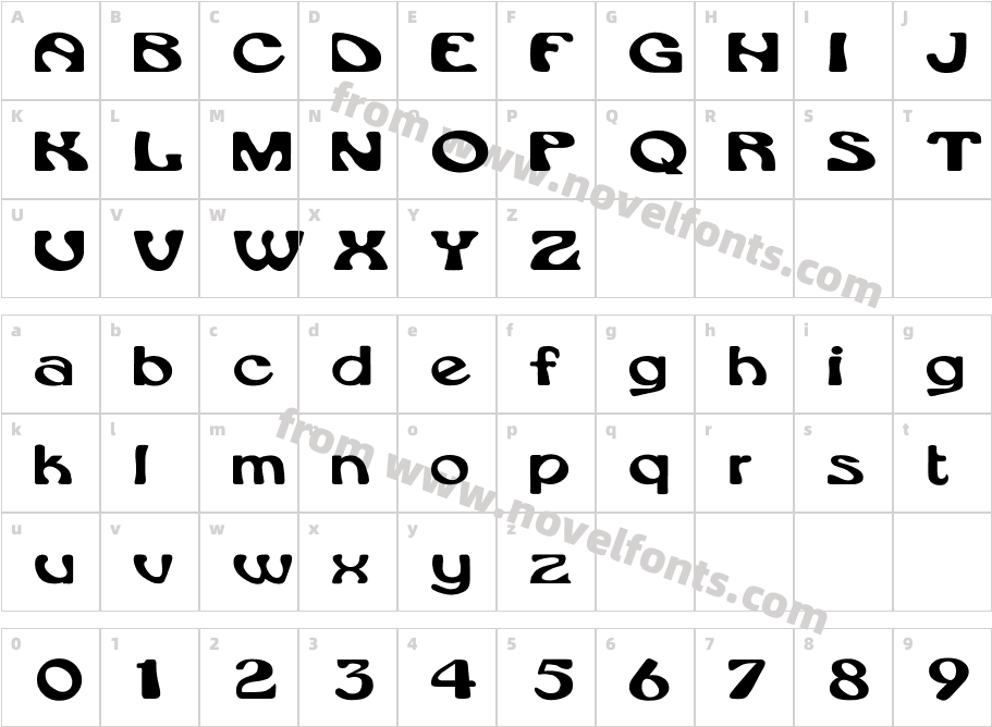 Rsdaytona WdCharacter Map